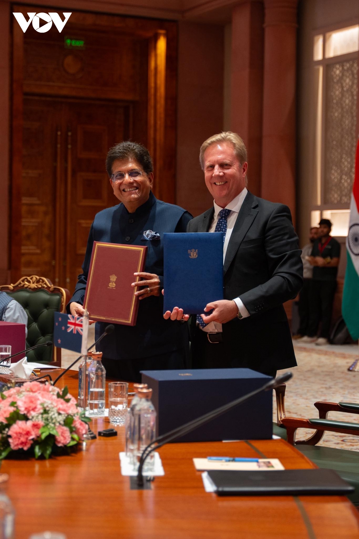 New Zealand và Ấn Độ ký Hiệp định Thương mại tự do